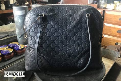 does gucci repair vintage bags.